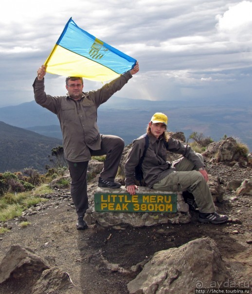 Little Meru — первая вершина