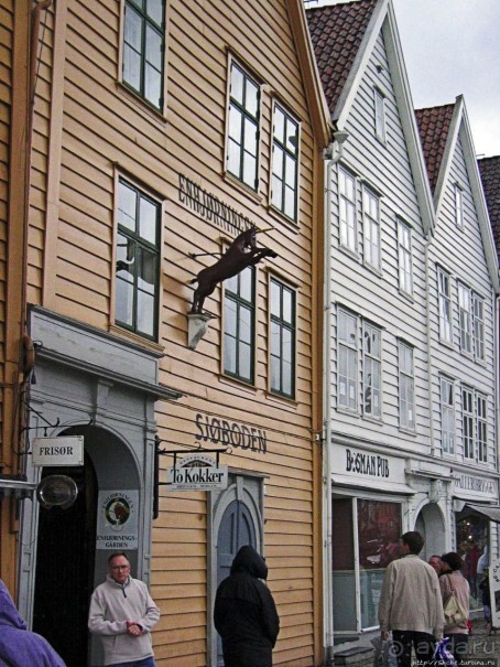 Старый портовый квартал Брюгген — объект ЮНЕСКО № 59