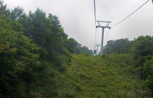 КНДР. На подъемнике на Taehwa Peak