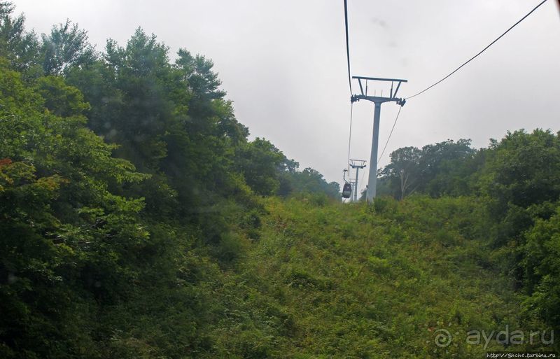 КНДР. На подъемнике на Taehwa Peak