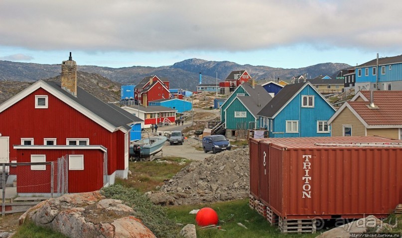 Пестрый Илулиссат, или по-нашему "Айсберг-таун"
