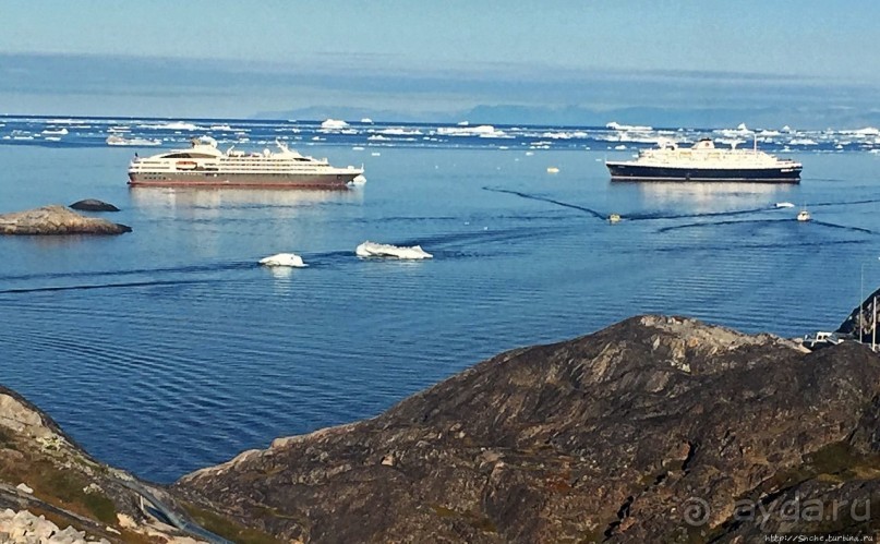 Пестрый Илулиссат, или по-нашему "Айсберг-таун"