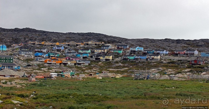Пестрый Илулиссат, или по-нашему "Айсберг-таун"