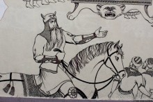 Альбом отзыва "Персидский эпос на стенах армянского кафедрального собора"