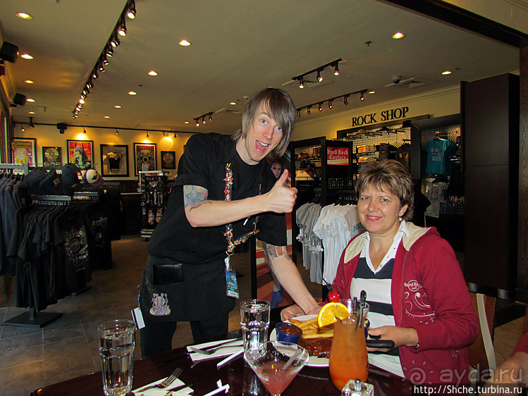 Культовое кафе в Ниагара Фоллс