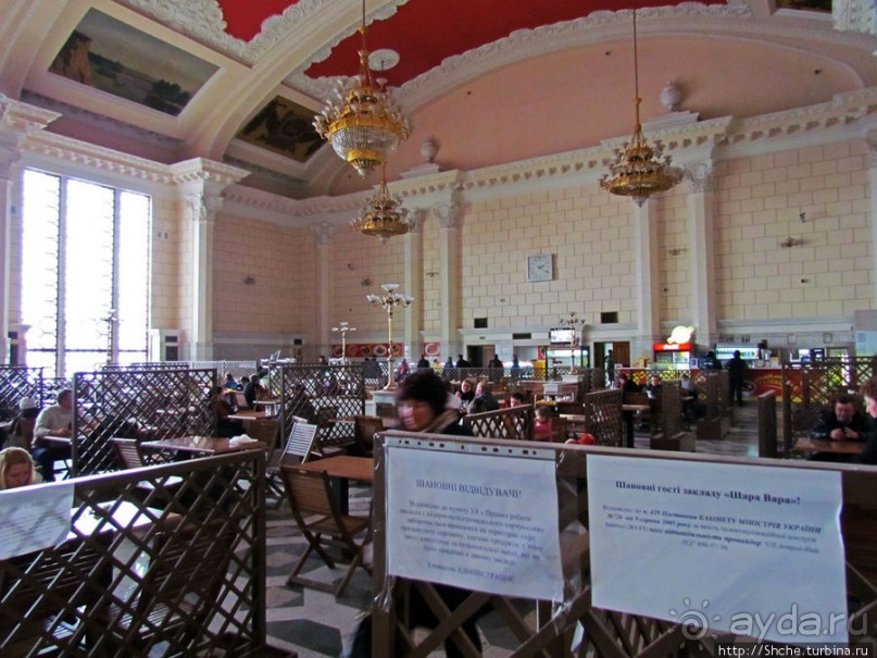 Вкусно поесть и провести время на киевском ж.д. вокзале