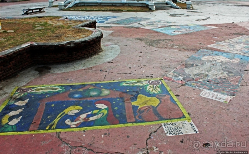 Площадь Бургос и ее "empanadahan" (фестиваль уличной еды)