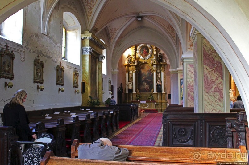 Альбом отзыва "Римо-католическая церковь (13 век) в Банска-Штьявница"