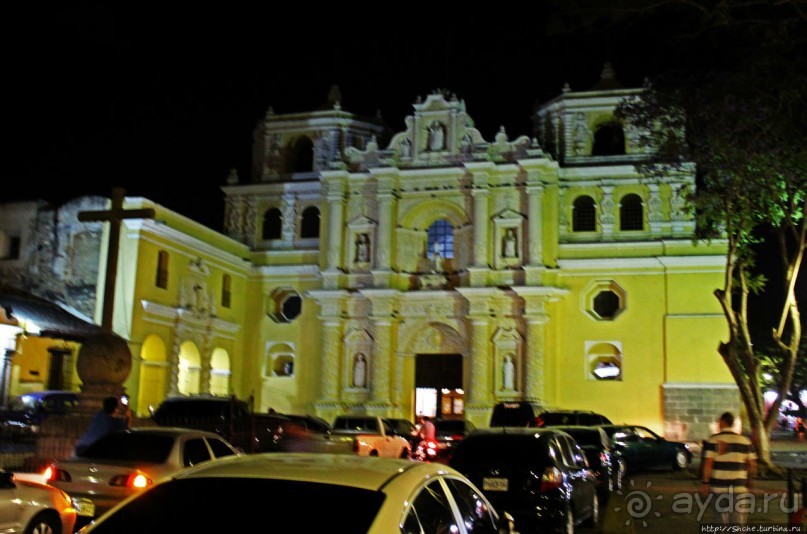 Ночные города. Антигуа Гватемальский — короткое знакомство
