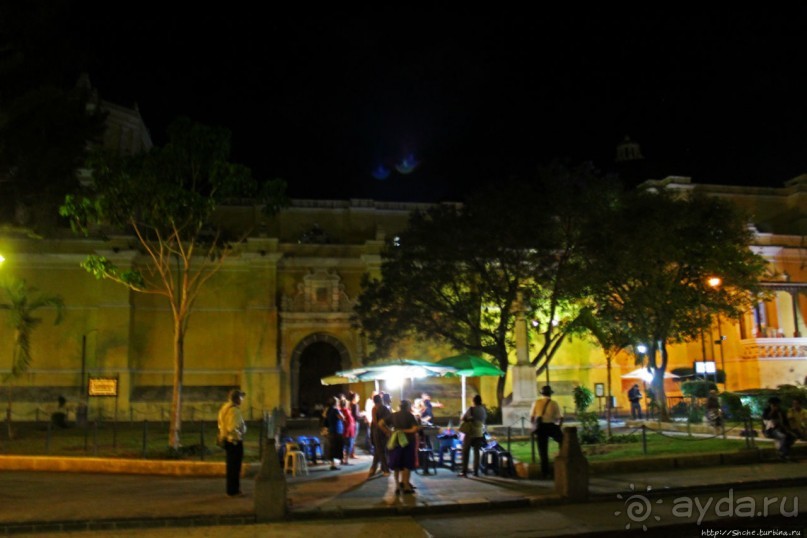 Ночные города. Антигуа Гватемальский — короткое знакомство