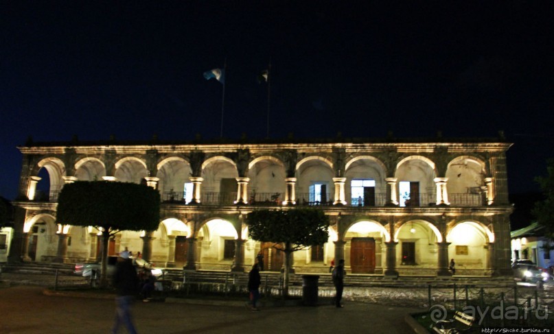 Ночные города. Антигуа Гватемальский — короткое знакомство