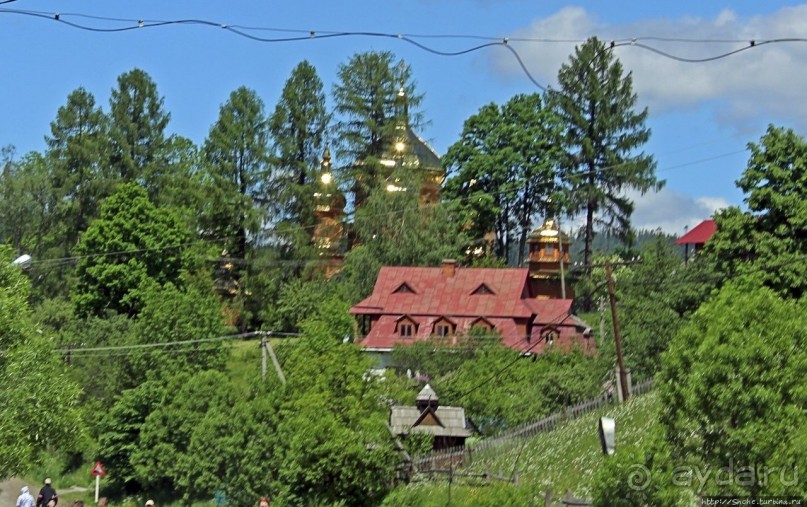 Деревянные церкви Карпат... Ворохта