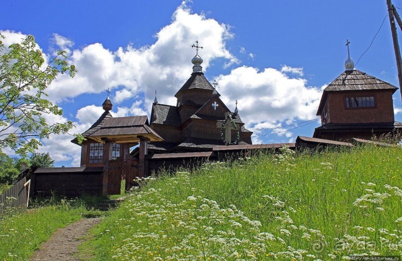 Деревянные церкви Карпат... Ворохта
