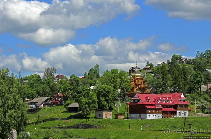 Деревянные церкви Карпат... Ворохта