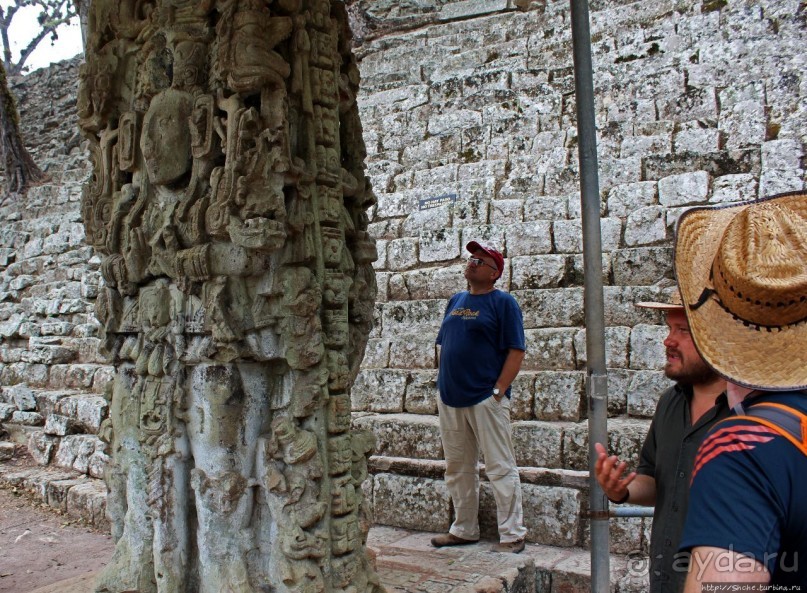Так писали майя... Барельефы и стеллы древнего Копана