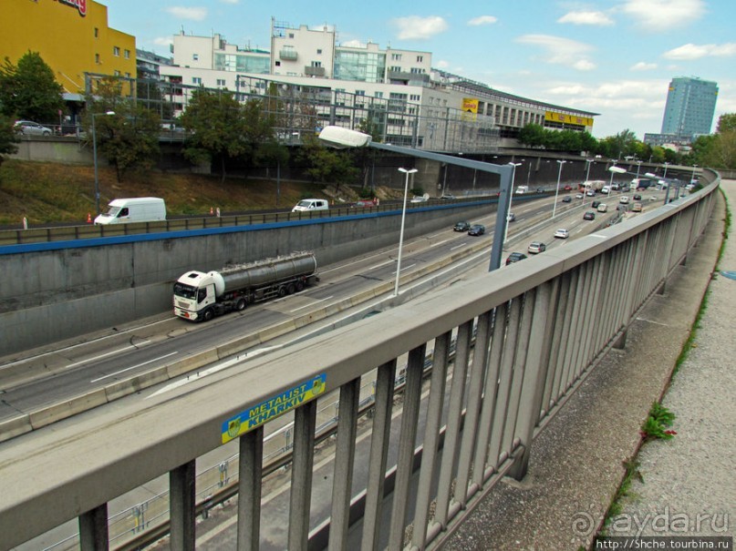 Не туристические районы Вены