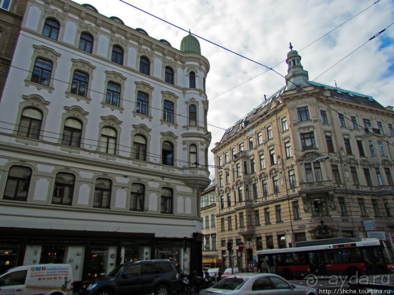 Не туристические районы Вены