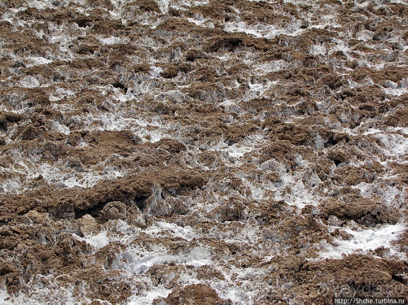 Долина Смерти. Badwater basin — пешком на глубине 86 метров