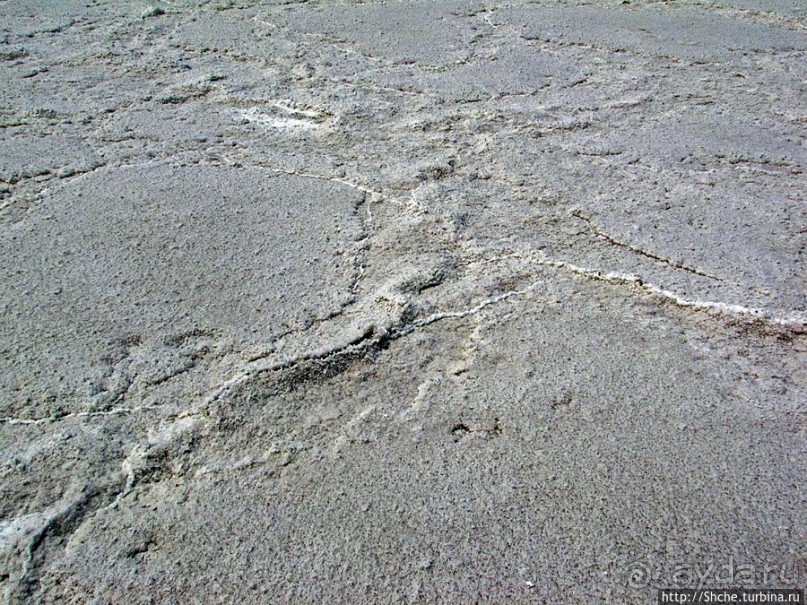 Долина Смерти. Badwater basin — пешком на глубине 86 метров