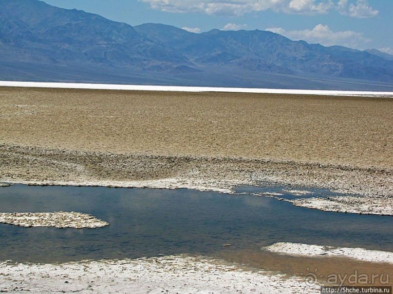 Долина Смерти. Badwater basin — пешком на глубине 86 метров