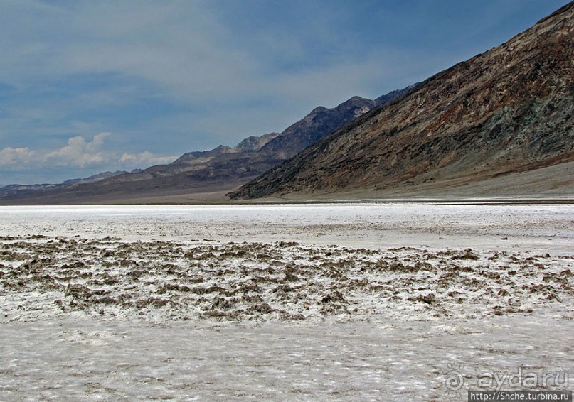 Долина Смерти. Badwater basin — пешком на глубине 86 метров
