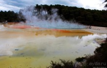 Бассейн с шампанским — теплое игристое с красными краями