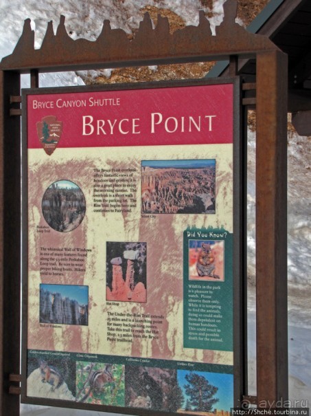 Точка Брайс (Brice Point) и Гроты (Grottos)