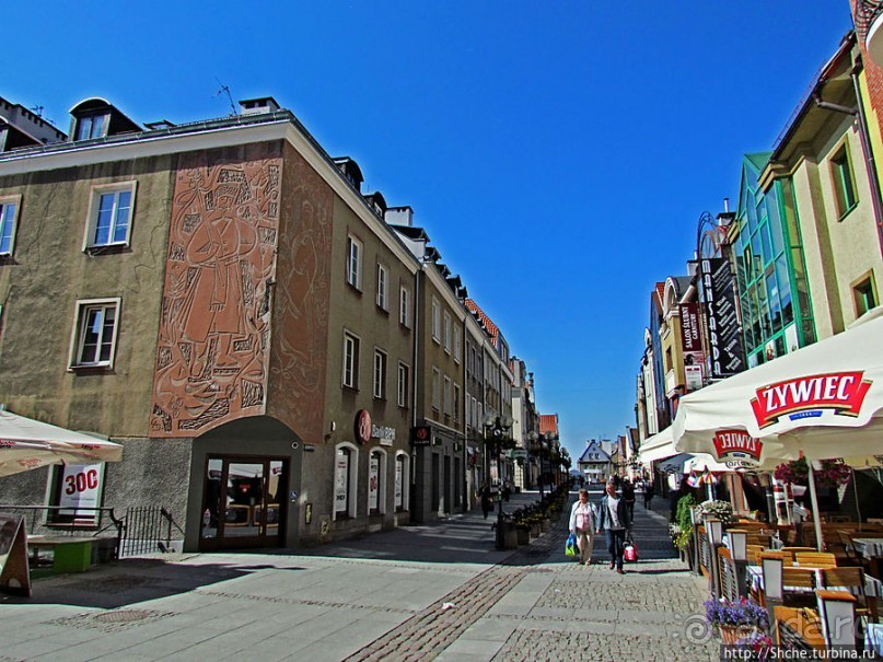 Ознакомительная прогулка по польскому Ольштыну