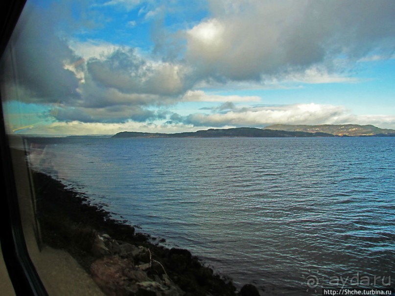 Суровая красота побережья фьерда Strindfjorden