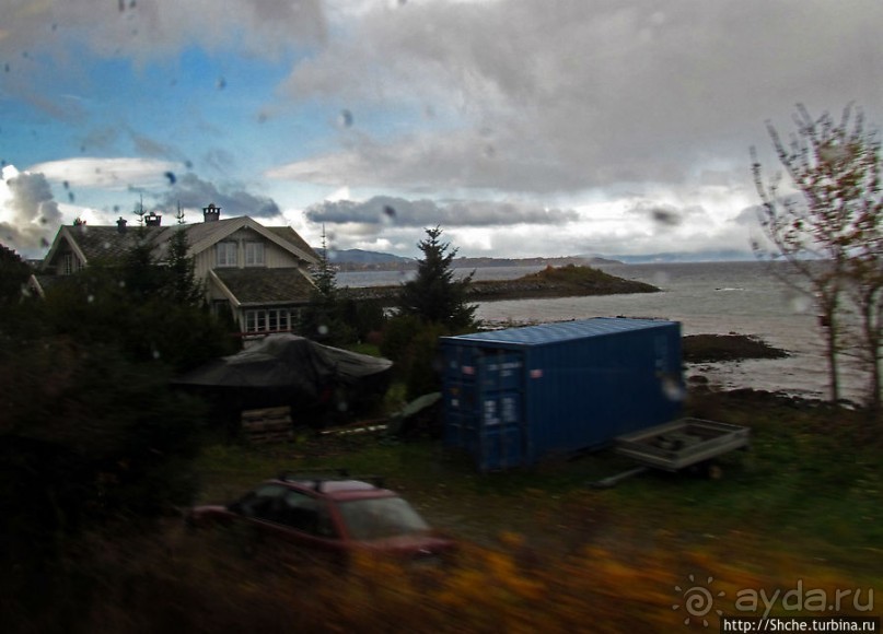 Суровая красота побережья фьерда Strindfjorden