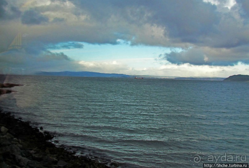 Суровая красота побережья фьерда Strindfjorden