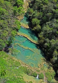 Каскады Semuc Champey — самое фотогеничное место Гватемалы