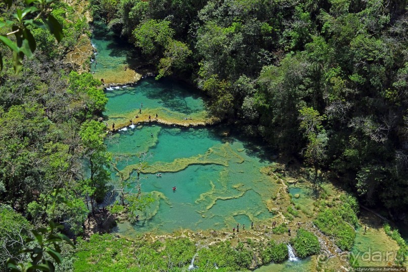 Каскады Semuc Champey — самое фотогеничное место Гватемалы