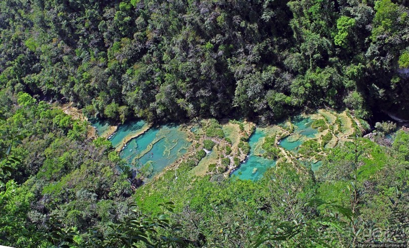 Каскады Semuc Champey — самое фотогеничное место Гватемалы