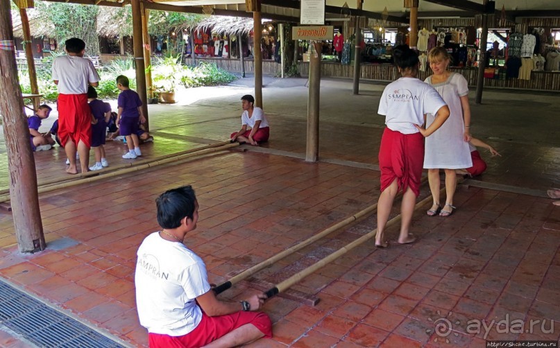 Sampran Riverside: "Тайская культура вживую" и шоу слонов