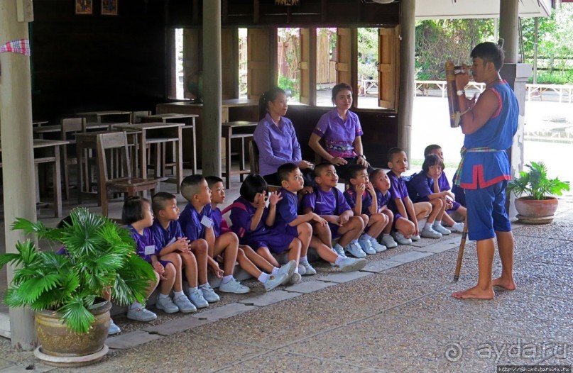 Sampran Riverside: "Тайская культура вживую" и шоу слонов