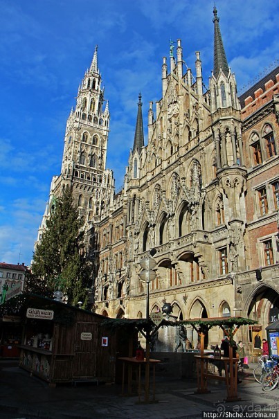 Новая ратуша (Neues Rathaus) Мюнхена — шедевр неоготики