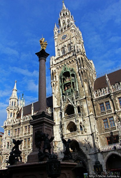Новая ратуша (Neues Rathaus) Мюнхена — шедевр неоготики