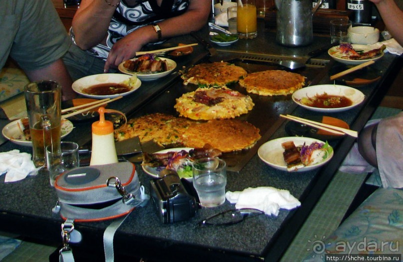 "A taste of NIPPON". Вкус 4 — окономияки (Okonomi-yaki)