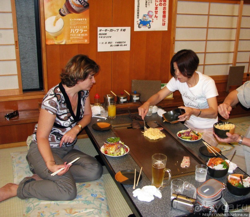 "A taste of NIPPON". Вкус 4 — окономияки (Okonomi-yaki)