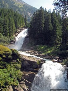 Krimmler Wasserfälle- самый высокий водопад Европы