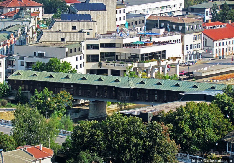 Деревянный мост Колю Фичето — символ города Ловеч