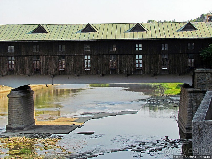 Деревянный мост Колю Фичето — символ города Ловеч