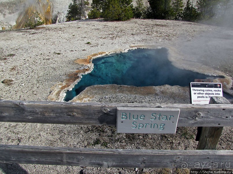 Быстрое знакомство с Холмом гейзеров (Geyser hill)