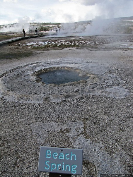 Быстрое знакомство с Холмом гейзеров (Geyser hill)