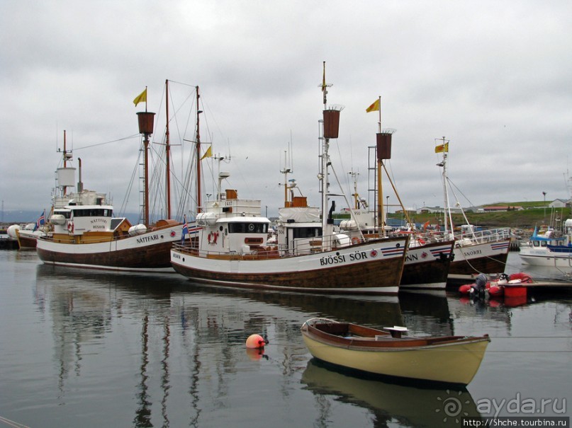 Город-порт Хусавик. Хотите смотреть китов? Вам сюда