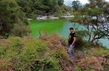 Озеро Нгакоро — "изумруд" геотермальной долины Ваи О Тапу