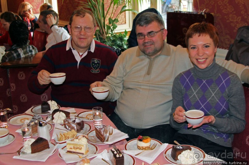 Место для гурманов. Лучший в мире кофе и шоколадный тортик