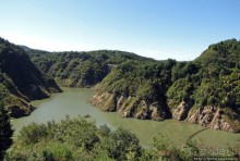 Michi no eki - "станция на дороге" недалеко от дамбы Оригава