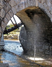 Michi no eki - "станция на дороге" недалеко от дамбы Оригава